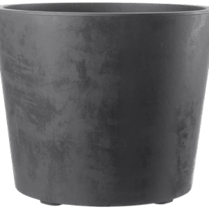 POT CILYNDRE. 30CM 13L GRIS GRAFITE