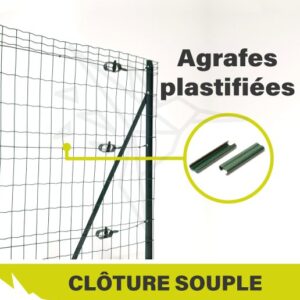 AGRAFES VERT N°16 - BT400 FIL