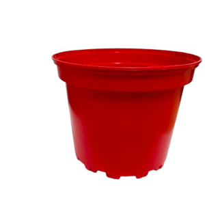 POT ROND PLASTIQUE 2L SX G2 ROUGE AB - SOP