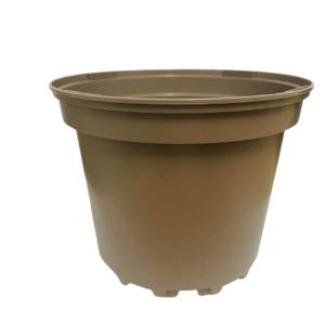 POT ROND PLASTIQUE 3L SX G2 TAUPE WE - SOP