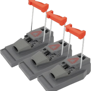 PIEGE SOURIS CLAPET PLASTIQUE BTE 3PCS - SBM