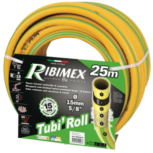 TUYAU D&apos;ARROSAGE 25M D19MM JNE ANTIVRILLE TUBIROLL