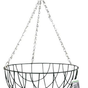 CORBEILLE SUSPENDUE 35CM FER TRESSE - VER