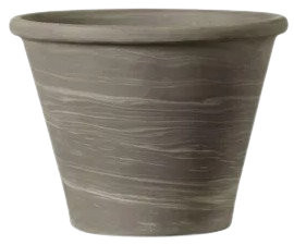 VASE DUO 17CM - 1.4L GRIS GRAFITE