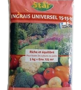 ENGRAIS UNIV/PROF 5KG - 15-15-15