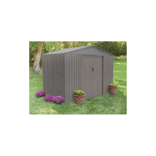 ABRI JARDIN METAL BV - 4.29M² GRIS  86 - CHA