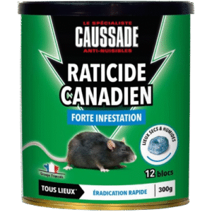 RATICIDE CANADIEN BLOC 12X12X25G