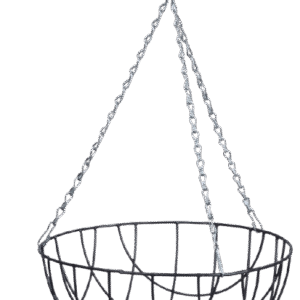 CORBEILLE SUSPENDUE D25CM VERT - NAT