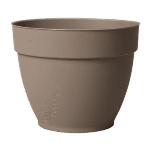 VASE NINFEA R 22CM - 4.4L TAUPE - DER