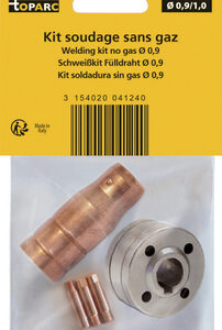 KIT DE SOUDAGE SANS GAZ MIG POUR FIL0.9/1MM