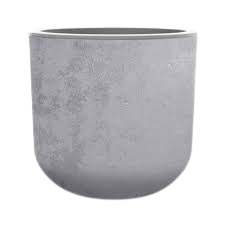 POT ROND 50CM BASALT UP 67L GRIS BETON - EDA