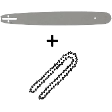GUIDE 20" 50CM/TRONCGS650 PROTEGE+CHAINE V01E802