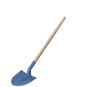 PELLE RONDE TREMPEE 27CM+MCHE BLEU