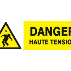 PNX DANGER HAUTE TENSION 330*120
