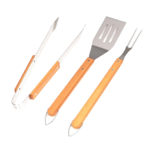 LOT 3 ACCESSOIRES INOX 36CM