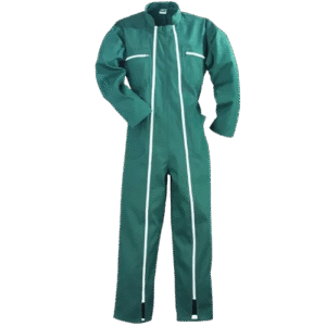 COMBINAISON 2 ZIP POLYCOT VERT 3XL - EUR