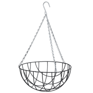 CORBEILLE SUSPENDUE D30CM VERT - NAT
