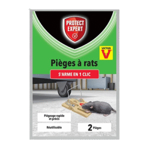 PIEGE RAT PLASTIQUE BTE 2PCS - SBM