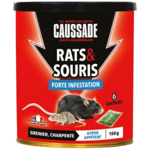 APPAT CEREALES RAT FORTE INFESTATION 6X25G - SBM