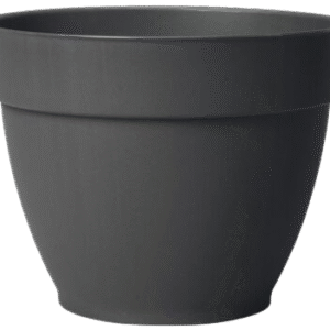 VASE NINFEA R 26CM - 7.5L GRIS ANT - DER