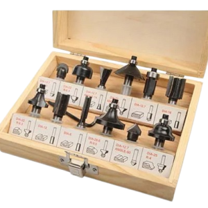 JEU 12PCS EMBOUTS TOUPIE CARBURE 6970010262016