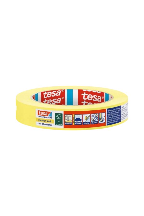 ADHESIF MASQ PRECISION 50MM*50M JAUNE - TES