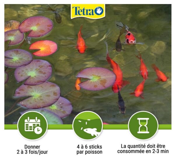 FISH TETRA 7L POND STICKS BARIL – Image 5