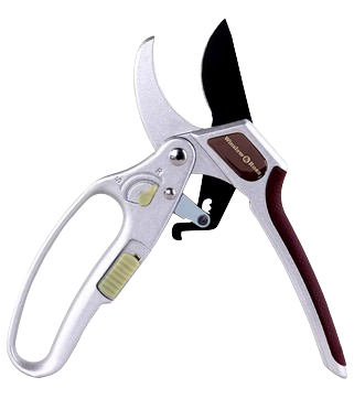 SECATEUR ALU 24MM CLIQUET 2EN1