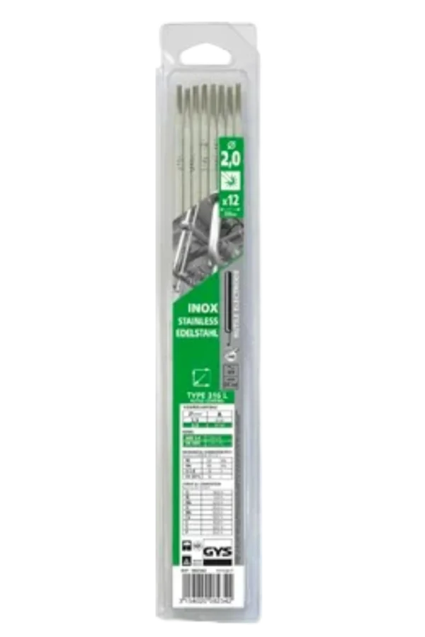 ELECTRODES INOX 316L X12 - DIAM 2.0