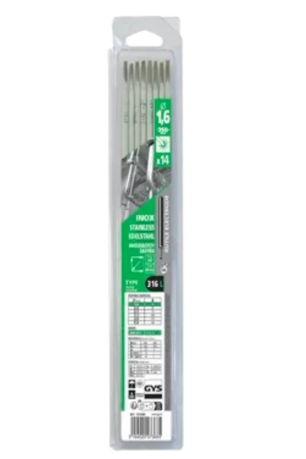 ELECTRODES INOX 316LX14 DIAM 1.6