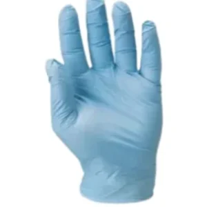 GANTS NITRILE POUDRE BLEU T9  BT100 - EUR