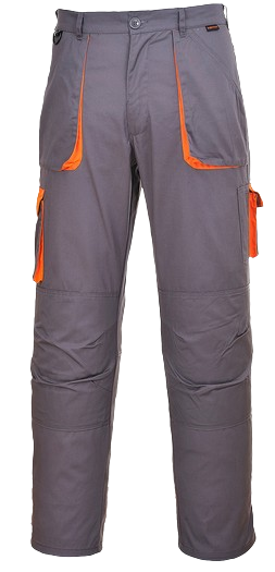 PANTALON TEXO GRIS/ORANGE T.4XL