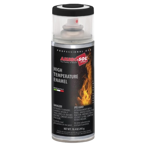 PEINT HTE TEMP NOIR MAT 400ML