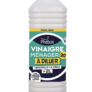 VINAIGRE MENAGER 20° 1L CT12 - PHE