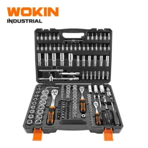 MALETTE 197PCS DOUILLES 1/4" 3/8" 1/2" - WOK