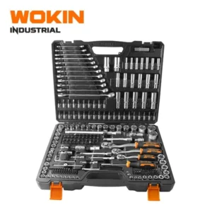 MALETTE 215PCS DOUILLES 1/4" 3/8" 1/2" - WOK