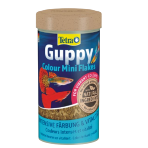 FISH TETRA 250ML GUPPY COLOUR MINI FLAKES